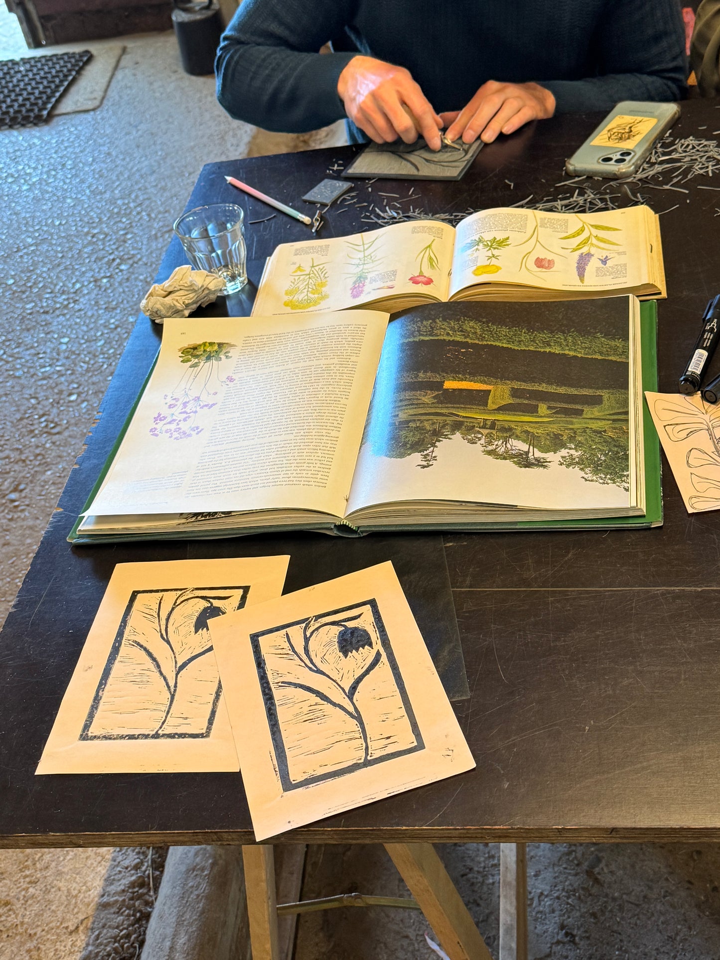 Introductieworkshop Botanisch Lino Snijden